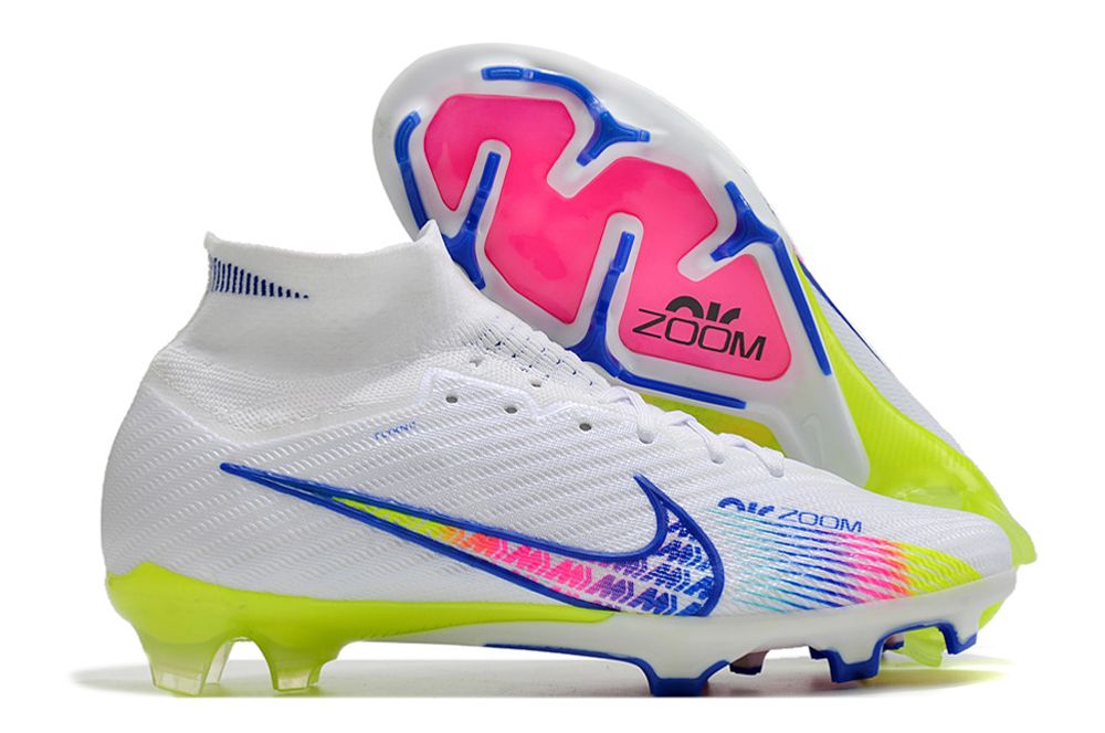 Nike Air Zoom Mercurial Superfly IX Elite FG blanco